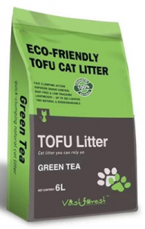 Dubex Tofu Yeşil Çay Kokulu Topaklanan Organik 6 lt Kedi Kumu kullananlar yorumlar